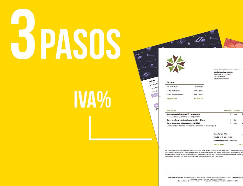 3 pasos sencillos para recuperar el IVA de una factura impagada