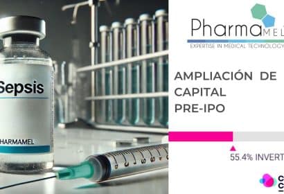 Pharmamel alcanza el 55% de su objetivo en la ronda Pre-IPO y avanza en su fármaco contra la sepsis