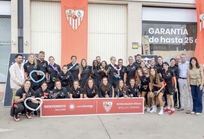 Social Energy y el Sevilla FC Femenino celebran su unión con una visita muy especial