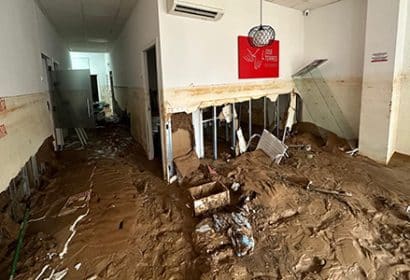 La DANA arrasó el nuevo local de José Torres