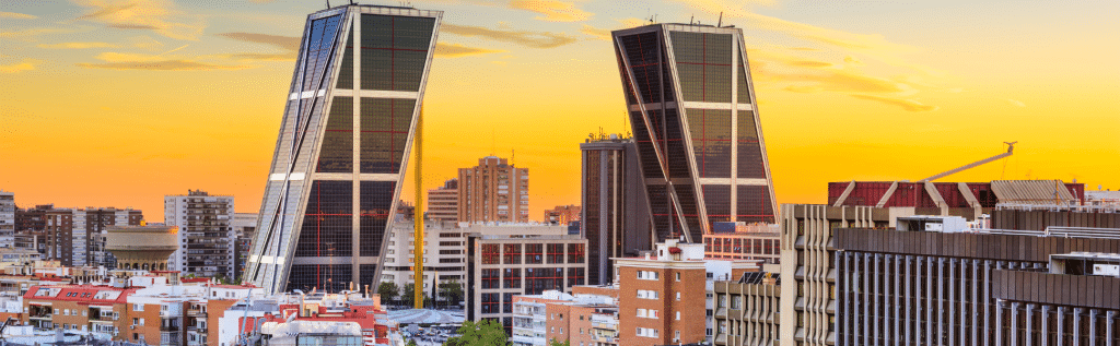 Los precios de oficinas en Madrid disminuyen un 30%, impulsados por el desarrollo en áreas emergentes