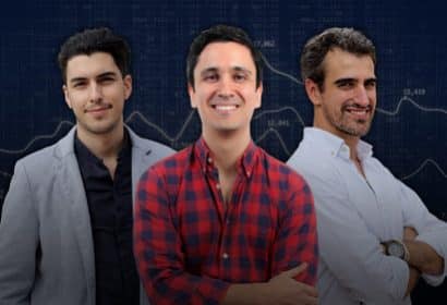 Mike Sánchez, Félix Fuertes y Jacobo Maximiliano, cofundadores de Formación en Inversión.