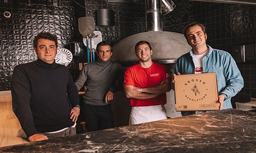 Parte del equipo de Grosso Napoletano