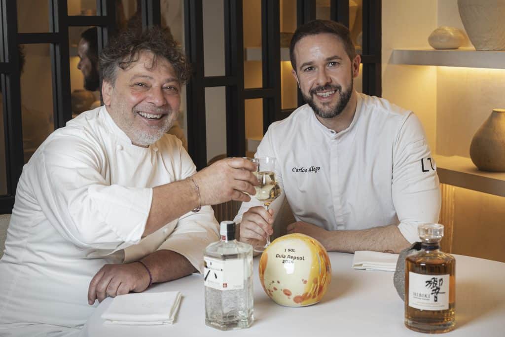 Andrés Madrigal, chef de Per Sé Bistro (Madrid). Evento Hibiki