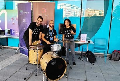 La idea de Drumap se dirige a los aprendices e baterista