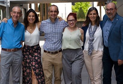 Parte del equipo de Laminar Pharma