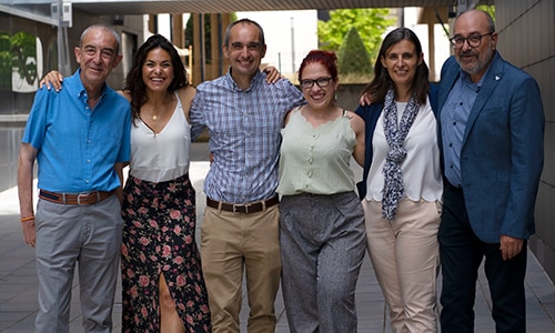 Parte del equipo de Laminar Pharma