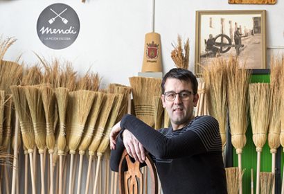 Miguel Mendi Hualde, responsable de Mendi Escobas