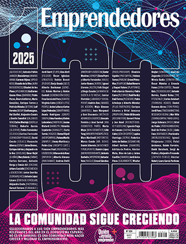 Portada revista emprendedores marzo 2025