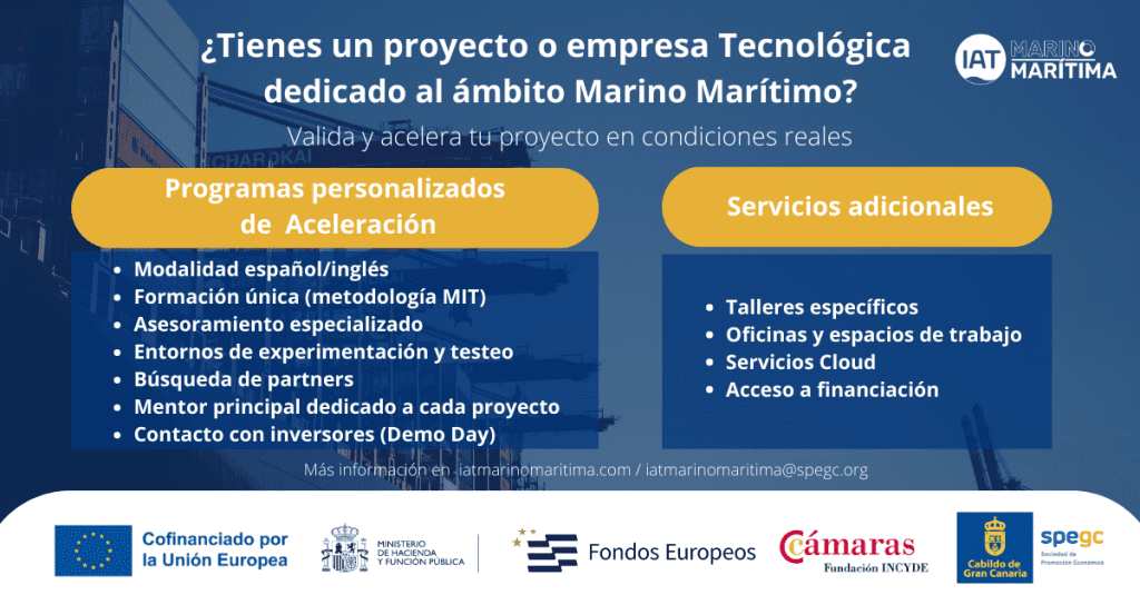 II Edición del Programa de Aceleración de IAT Marino-Marítima