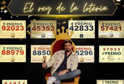 Joaquín Monroy, el rey de la lotería
