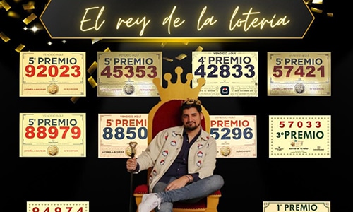 Joaquín Monroy, el rey de la lotería