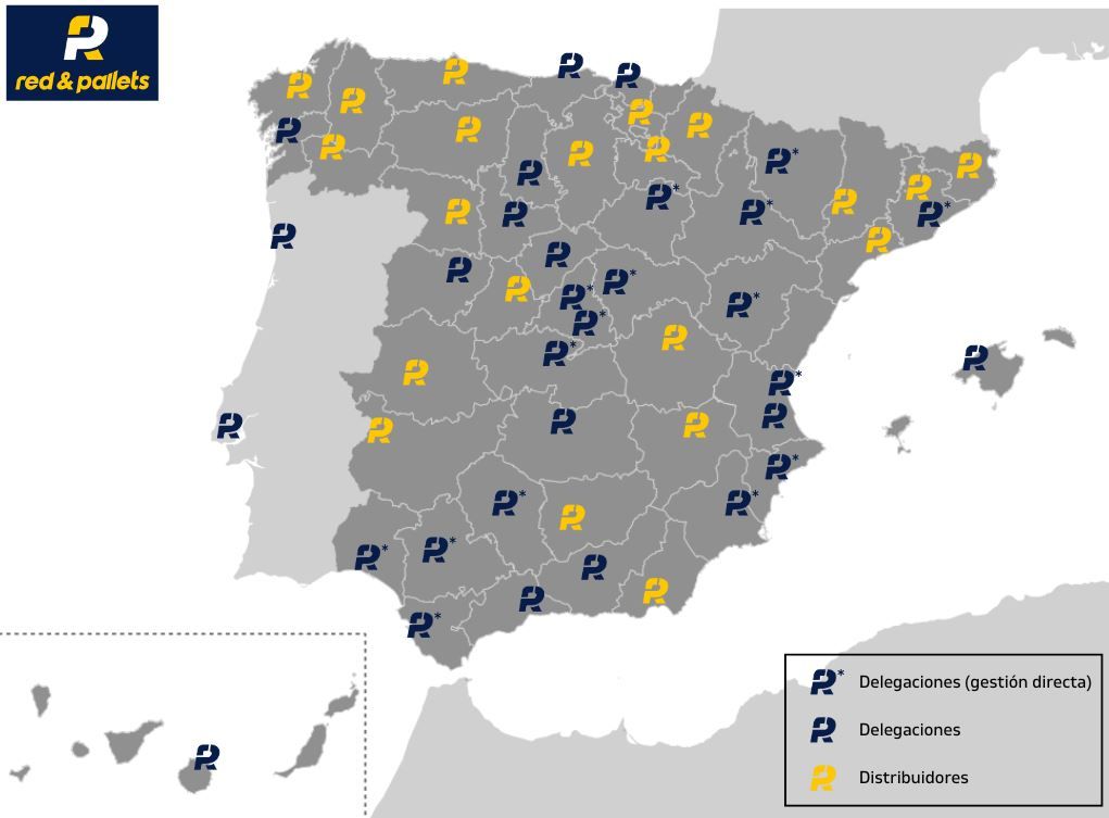 Red & Pallets abre delegaciones propias para mejorar la calidad del transporte de paletería de 16 provincias