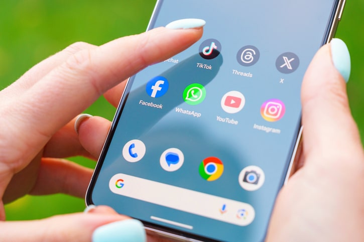 TikTok y apps