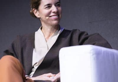 Beatriz González en la mesa redonda de los Premios