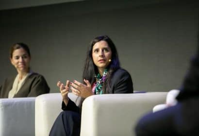 Beatriz Magro en la mesa redonda
