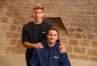 Pedro Buerbaum y Thomas Rebaud, fundadores de Blast, club privado de inversión en startups