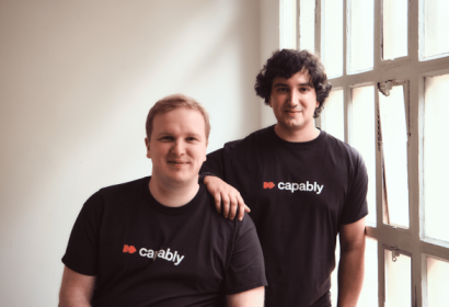 Rafa Pulido (derecha) y Nicolas Trésegnie, fundadores de Capably, que acaba de cerrar una ronda de inversión