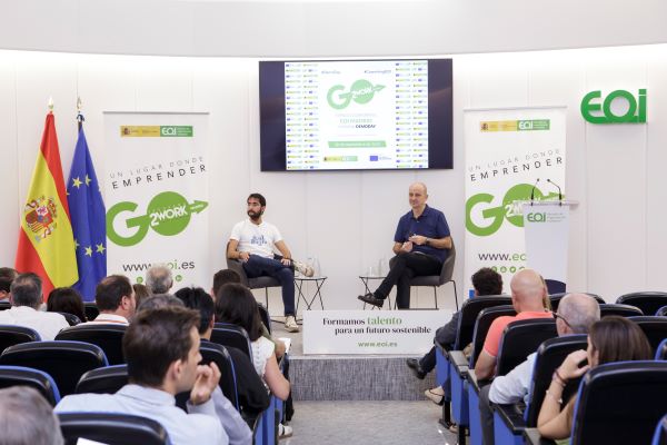 Entrevista Alejandro Vesga a Carlos Rivera en Demoday EOI