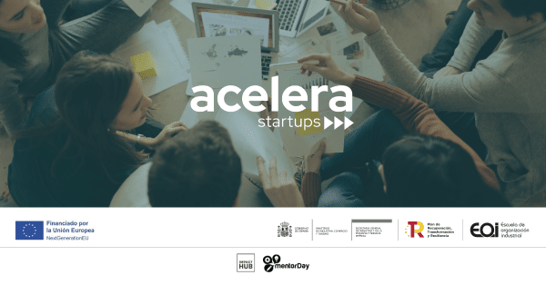 Cartel horizontal programa Acelera Startups