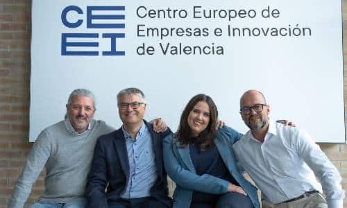 Paloma Mas (The Terminal Hub), Ramón Ferrandis (CEEI Valencia), José Luis de Cachavera (Startupxplore) y Orfeo Balboa (First Drop VC)
