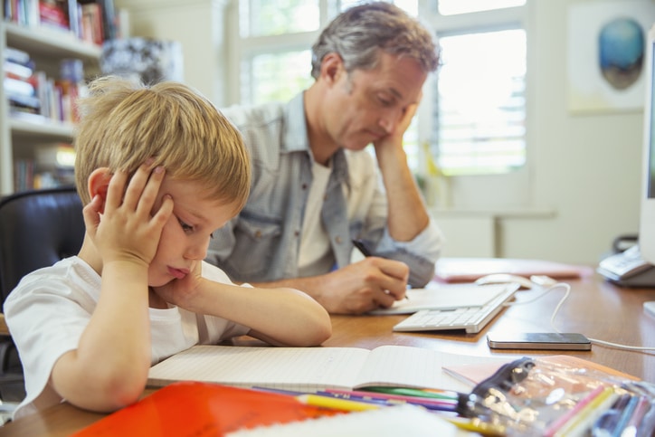 Padre e hijo: conciliación familiar