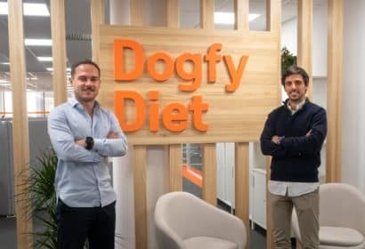 Gonzalo Noy y Sergi Font, fundadores de Dogfy Diet