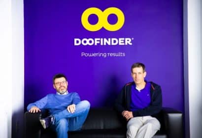 Iván Navas (izquierda) y Enrique Martínez, cofundadores de Doofinder