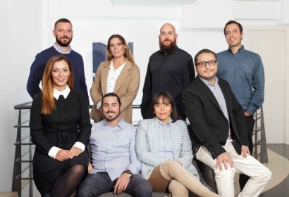 Equipo directivo de Brickken, startup que acaba de cerrar una ronda de financiación semilla de 2,5 millones de dólares