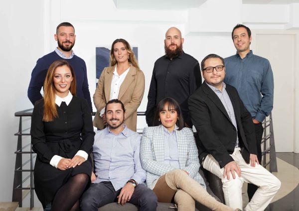 Equipo directivo de Brickken, startup que acaba de cerrar una ronda de financiación semilla de 2,5 millones de dólares