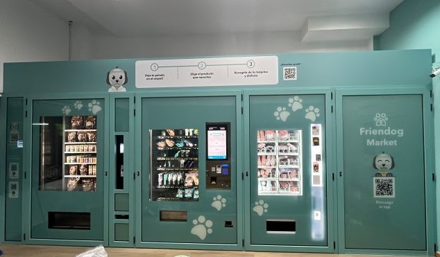 Friendog Market. primera tienda de productos para perros totalmente automatizada