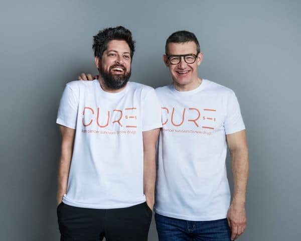 Simon Istolainen (izquierda) y Nicolas Wolikow, fundadores de Cure51, que ha levantado 15 millones de euros para luchar contra el cáncer