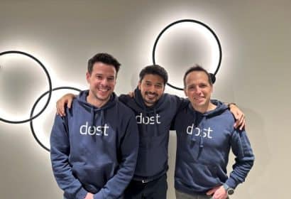 Fundadores de la startup Dost