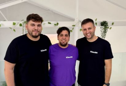 Equipo fundador de la startup Kloutit, que ha levantado 540.000 euros en una ronda de financiación