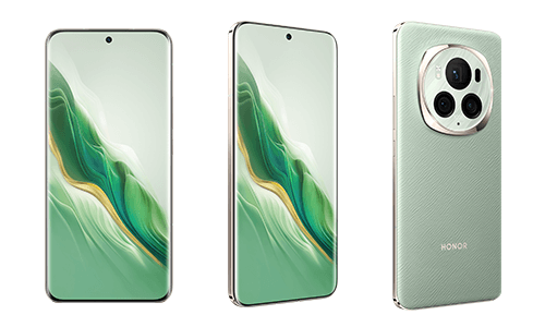 HONOR Magic6 pro está disponible en dos colores: negro y verde.