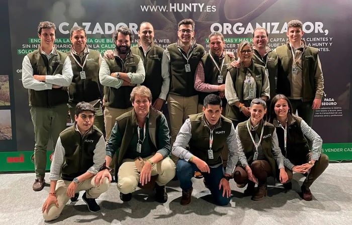 Equipo de la startup Hunty