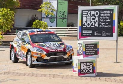 ExpoDeca con Juan Carlos Quintana en la Copa de España de Rallyes de Tierra