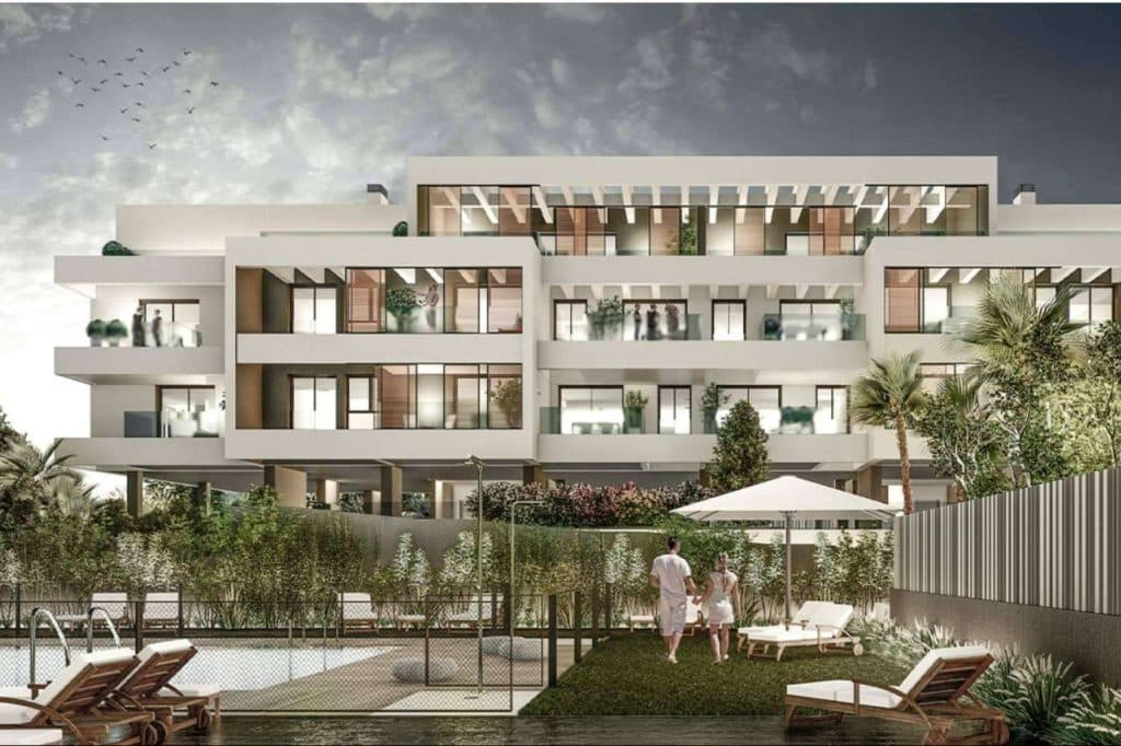 Viviendas de obra nueva en La Carihuela; diseño moderno y eficiencia energética en Carlota Gardens