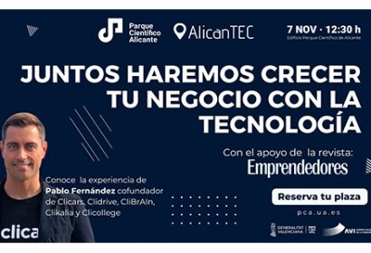 Jornada Juntos haremos crecer tu negocio del PCA y AlicanTEC.