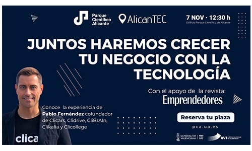 Jornada Juntos haremos crecer tu negocio del PCA y AlicanTEC.