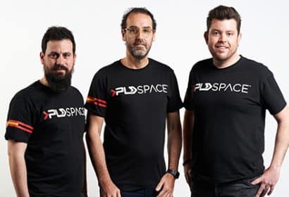 Fundadores de la startup PLD Space