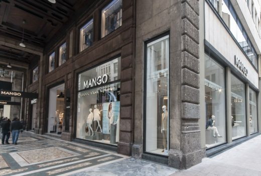 Mango abre en Milán su mayor tienda de Europa