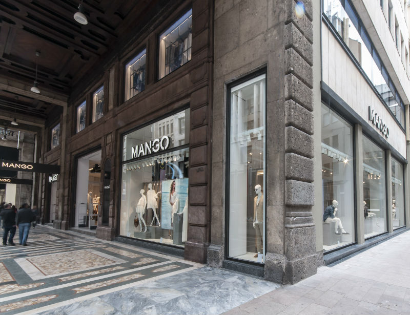 Mango abre en Milán su mayor tienda de Europa