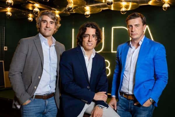 Marcos Alves. Lui Martín y Daniel de Carvajal (de izquierda a derecha), fundadores de LUDA Partners,que acaba de acceder a financiación