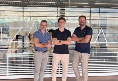 Equipo fundador de la startup MasLeads, que acaba de cerrar una ronda de financiación