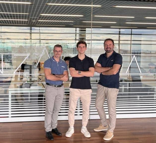 Equipo fundador de la startup MasLeads, que acaba de cerrar una ronda de financiación