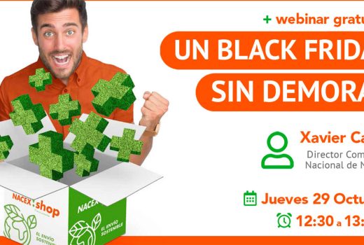 NACEX te invita a participar en el webinar “Un Black Friday sin demoras”