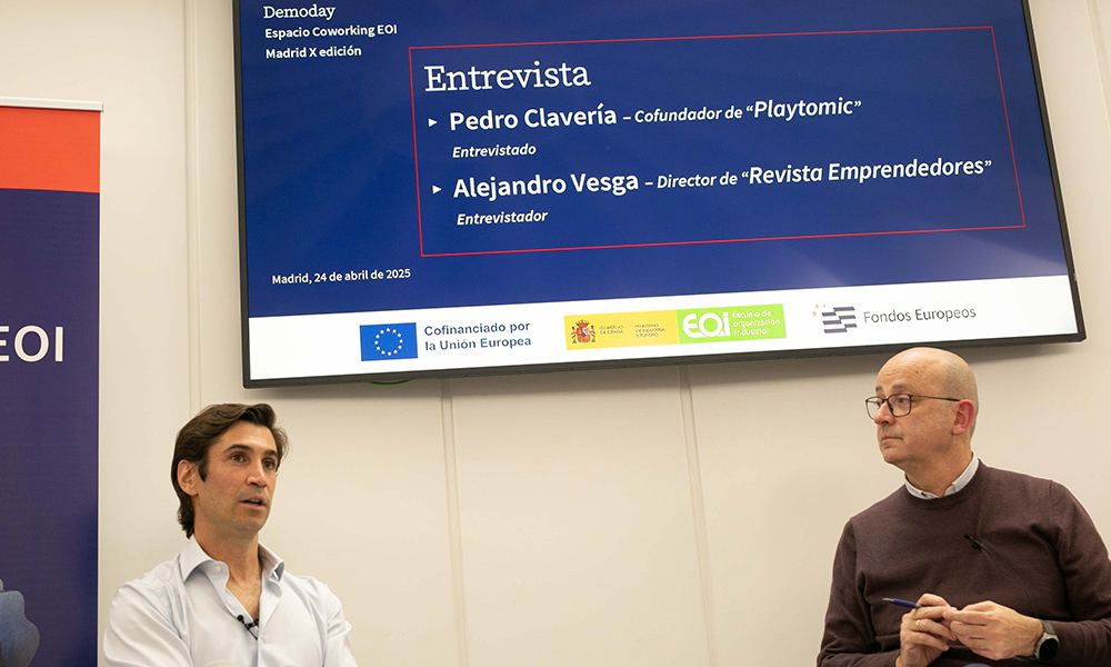 Entrevista realizada por Alejandro Vesga, director de Emprendedores, a Pedro Clavería, cofundador de Playtomic