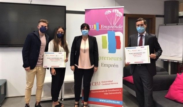 Una consultoría internacional y una agencia para futbolistas, ganadoras de los Premios de Emprendimiento CEU