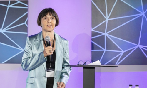 Glòria Moles Pallejà, directora de ProDespachos, moderó la mesa redonda celebrada por el Día Inernacional de la Mujer.